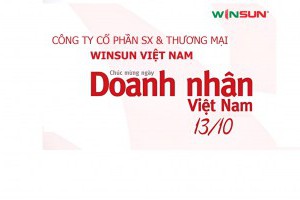 WINSUN VIỆT NAM chúc mừng Ngày Doanh Nhân Việt Nam