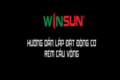 WINSUN -PADORA| Hướng dẫn lắp đặt bộ động cơ rèm cầu vồng