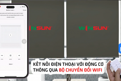 Giới thiệu Động Cơ Rèm Winsun Việt Nam – Giải Pháp Thông Minh Cho Ngôi Nhà Hiện Đại